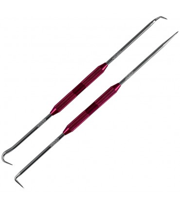SET DE 2 GANCHOS PARA EXTRAER GOMAS EN TUBO DE ESCAPE