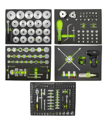 SET DE 5 MÓDULOS PARA CARRO DE CAMBIO DE ACEITE