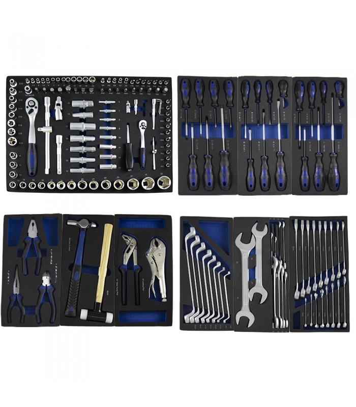 CONJUNTO MODULOS DE HERRAMIENTAS PARA CARRO - EVA - ANONIMO AZUL