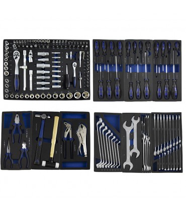 CONJUNTO MODULOS DE HERRAMIENTAS PARA CARRO - EVA - ANONIMO AZUL