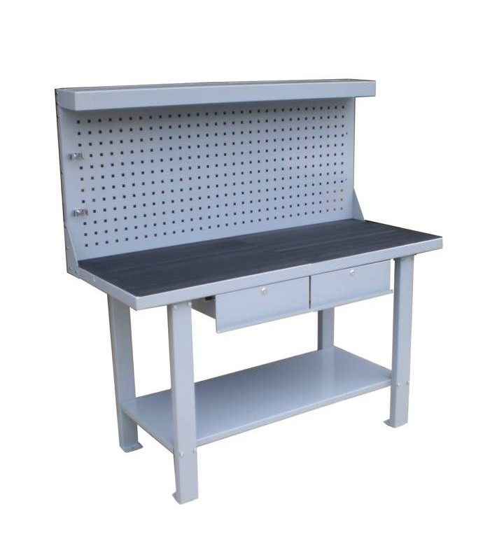 MESA DE TRABAJO CON PANEL FRONTAL