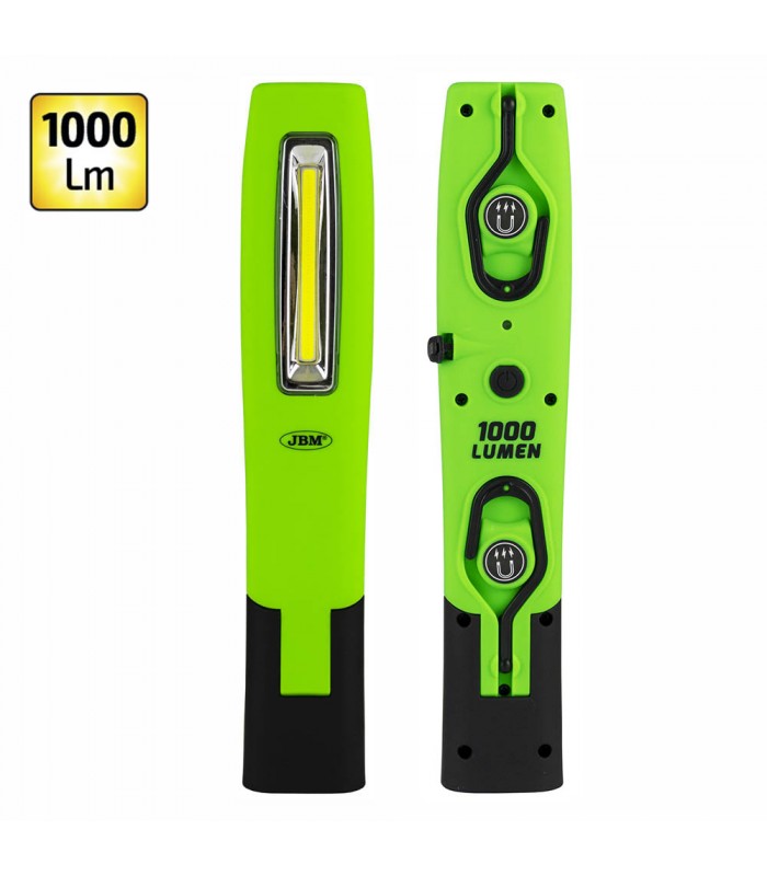 PORTÁTIL DE TALLER CON BASE IMANTADA ARTICULADA 1000LM