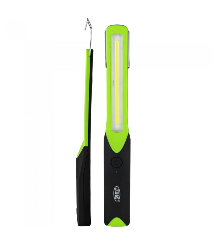 LÁMPARA PORTÁTIL SLIM LED COB CON BATERÍA RECARGABLE