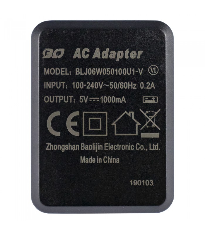 ADAPTADOR USB PARA ENCHUFE DE PARED