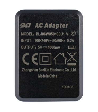 ADAPTADOR USB PARA ENCHUFE DE PARED