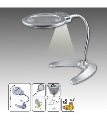 LUPA LED DE MESA