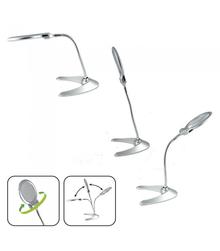LUPA LED DE MESA