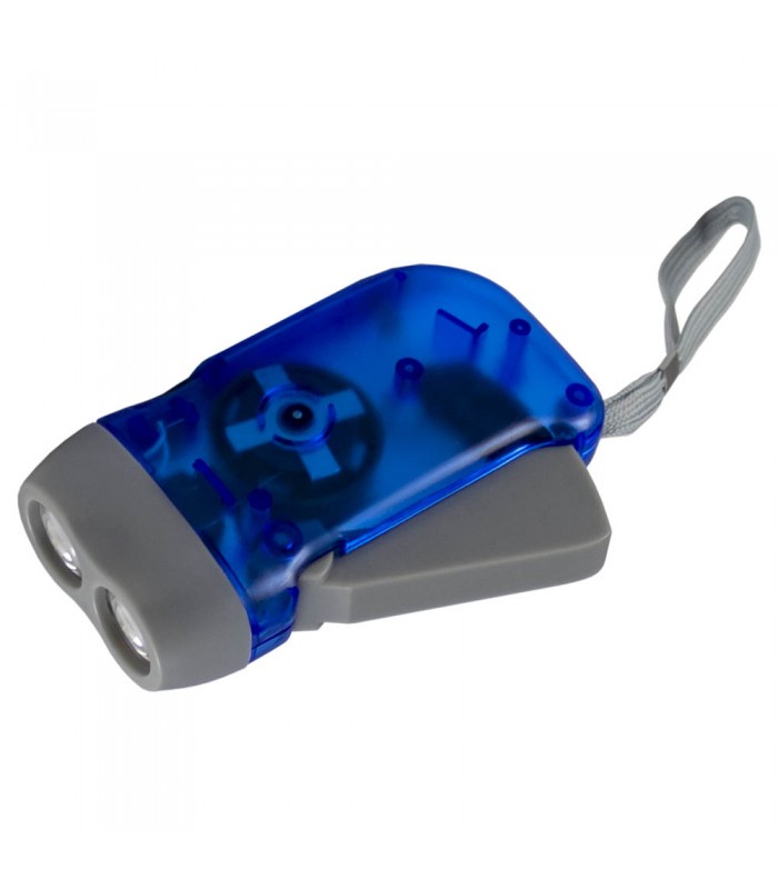LINTERNA DE DINAMO DE 2 LEDS