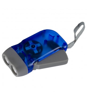 LINTERNA DE DINAMO DE 2 LEDS