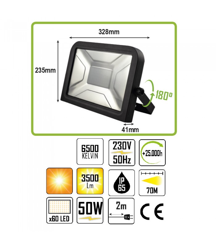 FOCO LED DE 50W