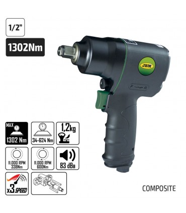 PISTOLA DE IMPACTO 1/2" MINI COMPOSITE
