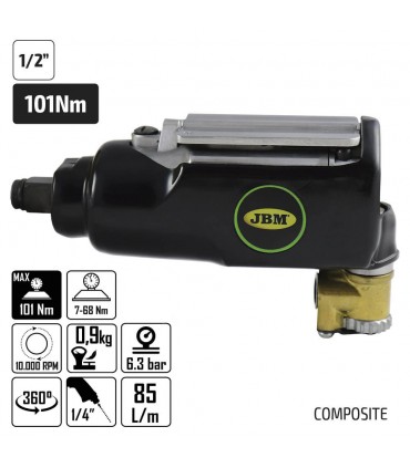 PISTOLA IMPACTO 1/2" DOBLE BLISTER