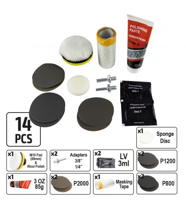 KIT DE PULIDO DE FAROS