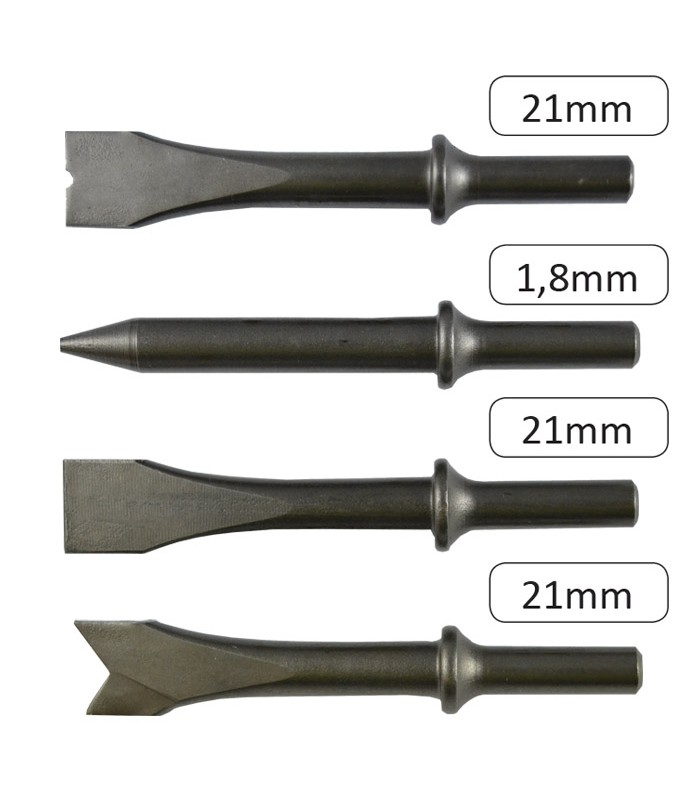 MARTILLO NEUMÁTICO 9PCS