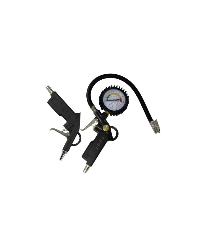 PISTOLA DE AIRE + PISTOLA PARA INFLAR NEUMÁTICOS