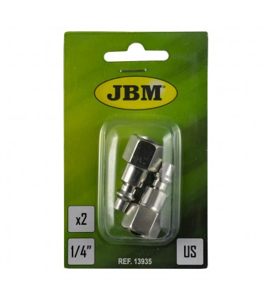 CONECTOR MACHO US - ROSCA HEMBRA 1/4" (2UDS)