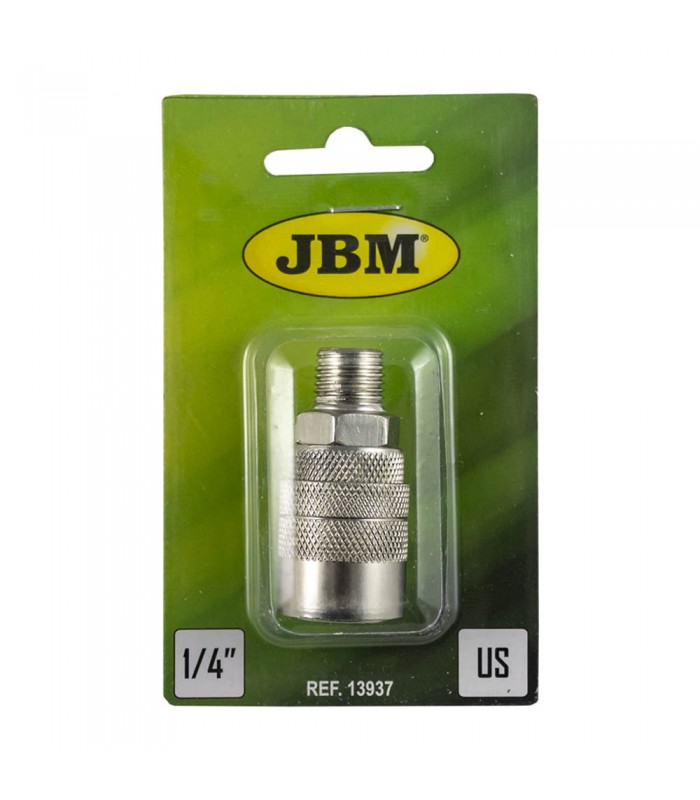 CONECTOR HEMBRA US - ROSCA MACHO 1/4"