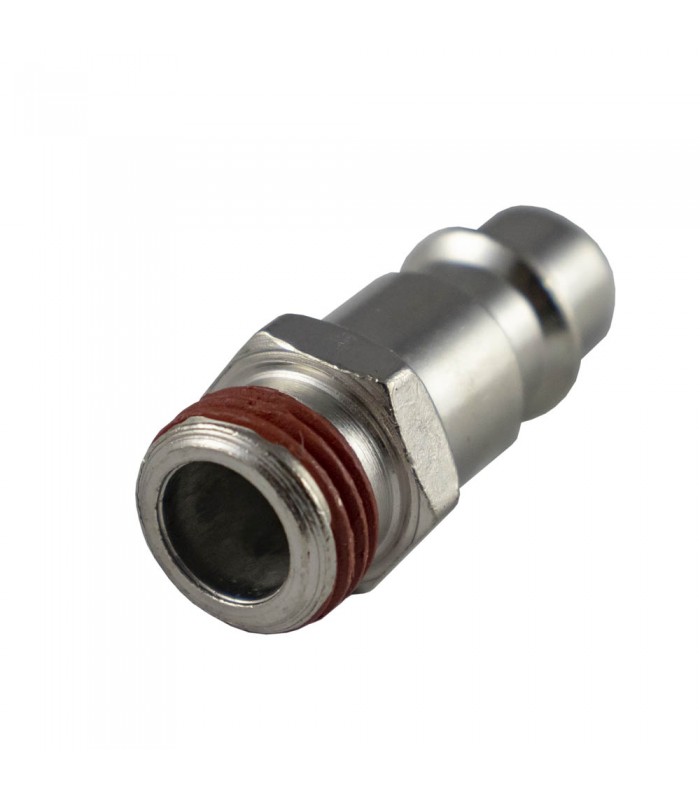 CONECTOR MACHO EUR - ROSCA MACHO 1/4" (2UDS)