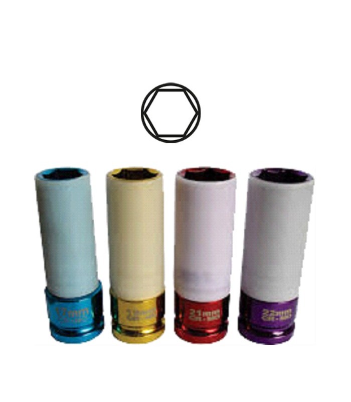 VASO DE IMPACTO DE 1/2" DE 17mm P/51336-52338