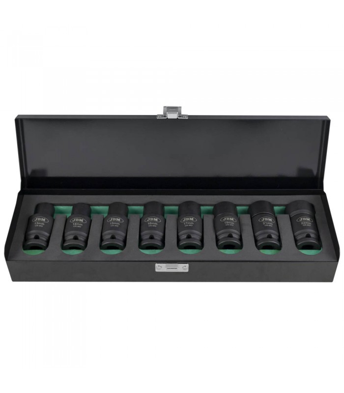 SET 8 VASOS IMPACTO HEX. CON DOBLE POSICION (FIJO/ARTICULADO)