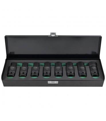 SET 8 VASOS IMPACTO HEX. CON DOBLE POSICION (FIJO/ARTICULADO)