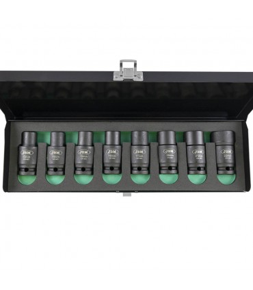 SET 8 VASOS IMPACTO HEX. CON DOBLE POSICION (FIJO/ARTICULADO)