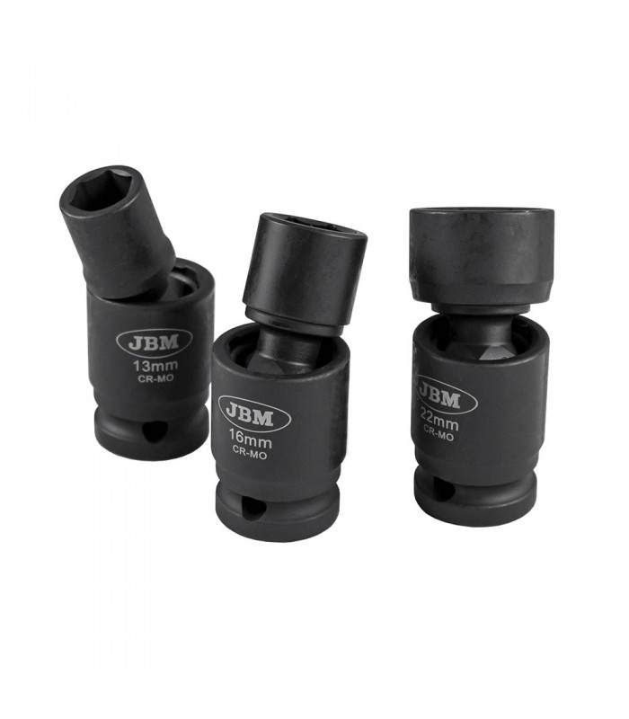 SET 8 VASOS IMPACTO HEX. CON DOBLE POSICION (FIJO/ARTICULADO)