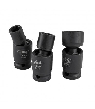 SET 8 VASOS IMPACTO HEX. CON DOBLE POSICION (FIJO/ARTICULADO)
