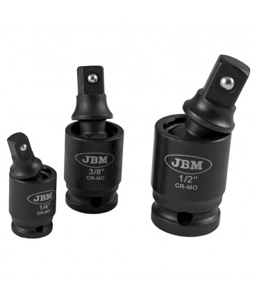 SET 3 ARTICULACIONES IMPACTO CON DOBLE POSICION (FIJO/ARTICULADO)