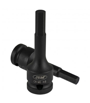 PUNTA DE IMPACTO HEXAGONAL DE 1/2" 6MM