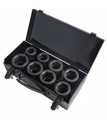 SET DE 8 VASOS DE IMPACTO DE 1"
