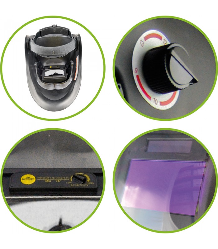 CASCO PARA SOLDADURA CON REGULADOR MANUAL