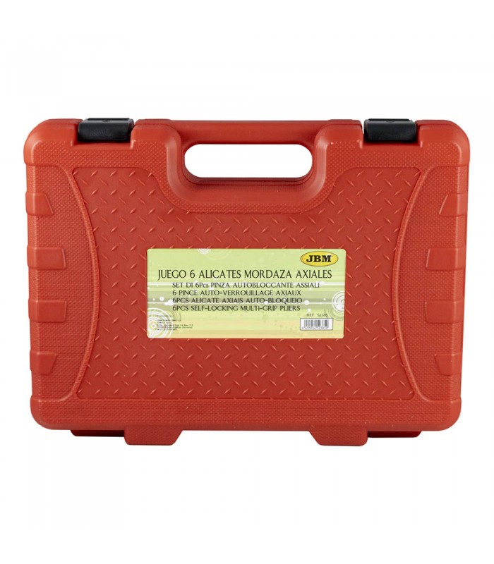 JUEGO DE 6 ALICATES MORDAZA