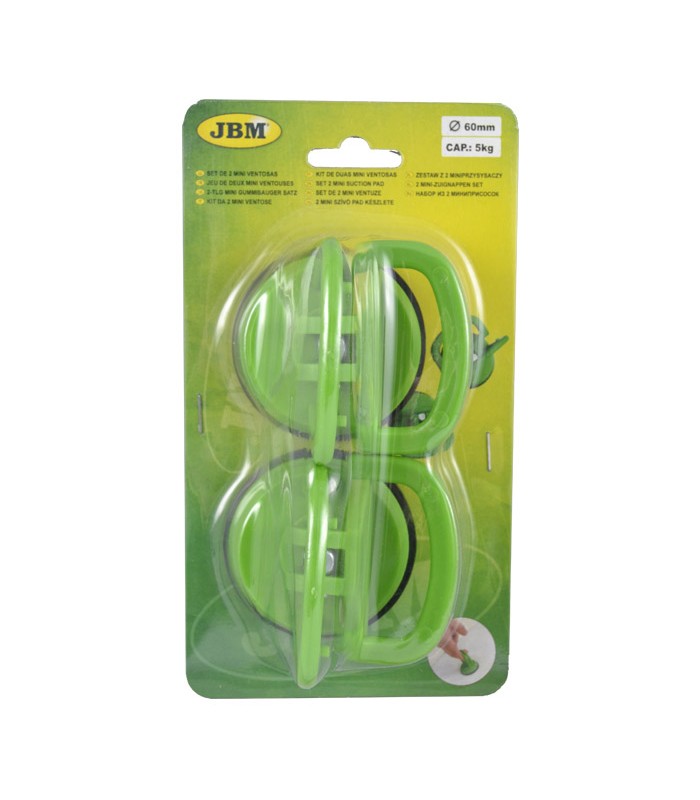 SET DE 2 MINI VENTOSAS Ø 60MM
