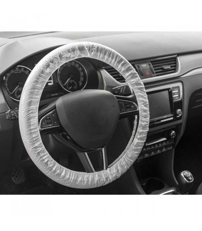 PROTECTOR DE VOLANTE PLÁSTICO 250 UNIDADES