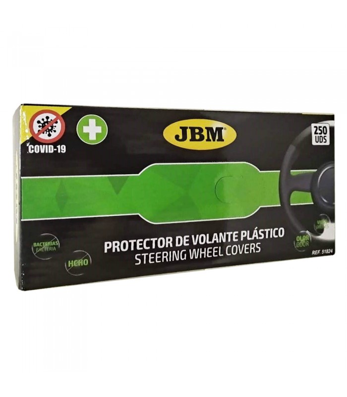 PROTECTOR DE VOLANTE PLÁSTICO 250 UNIDADES