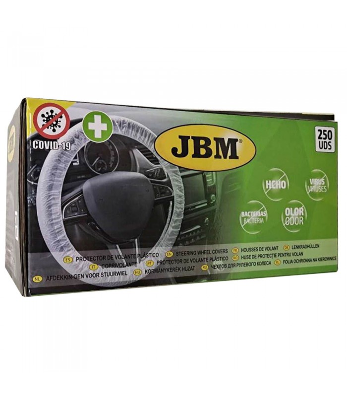 PROTECTOR DE VOLANTE PLÁSTICO 250 UNIDADES