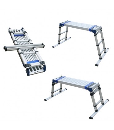 PLATAFORMA DE ALUMINIO TELESCÓPICA