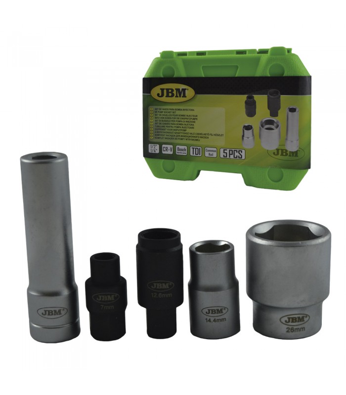 SET DE VASOS PARA BOMBA INYECTORA