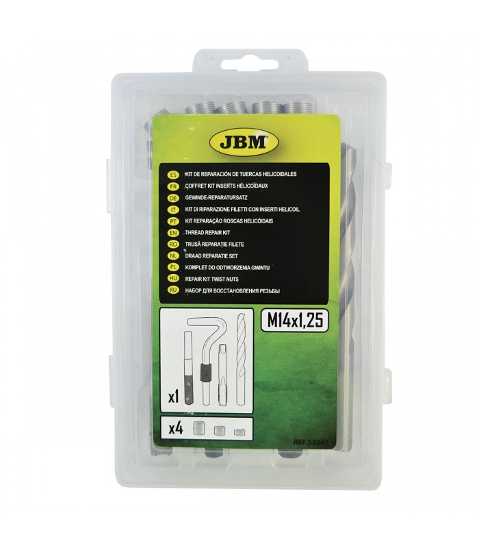 KIT DE REPARACIÓN DE TUERCAS HELICOIDALES M14x1,25