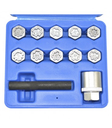 SET EXTRACTOR TORNILLOS DE SEGURIDAD MERCEDES