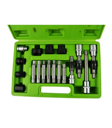 JUEGO DE EXTRACTOR POLEAS DE 18 PIEZAS