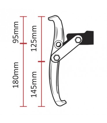 EXTRACTOR DE 3 GARRAS 50-100MM