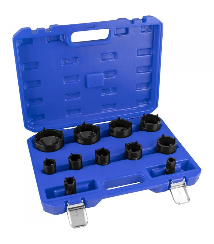 SET DE VASOS CON ALMENAS EXTERIORES