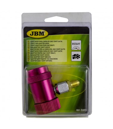 ADAPTADOR PARA CARGA DE GAS 1234YF (ALTA)