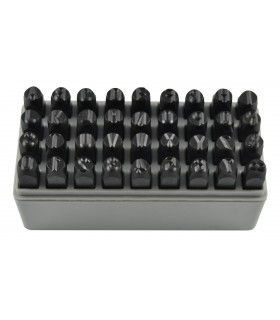 CONJUNTO DE MATRICES LETRAS Y NÚMEROS 8MM