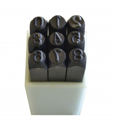 CONJUNTO DE MATRICES NUMÉRICAS 6MM