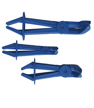 JUEGO DE TRES PINZAS PARA MANGUERAS FLEXIBLES