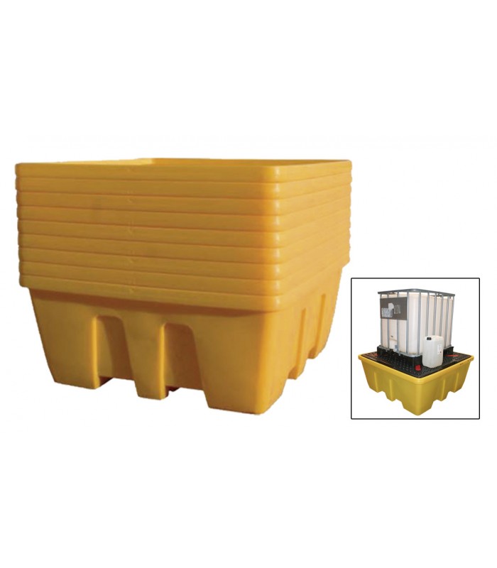 CUBETO DE RETENCIÓN 1 CONTAINER IBC 1.000L