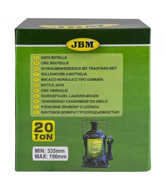 GATO BOTELLA 20TON. COCHES BAJOS